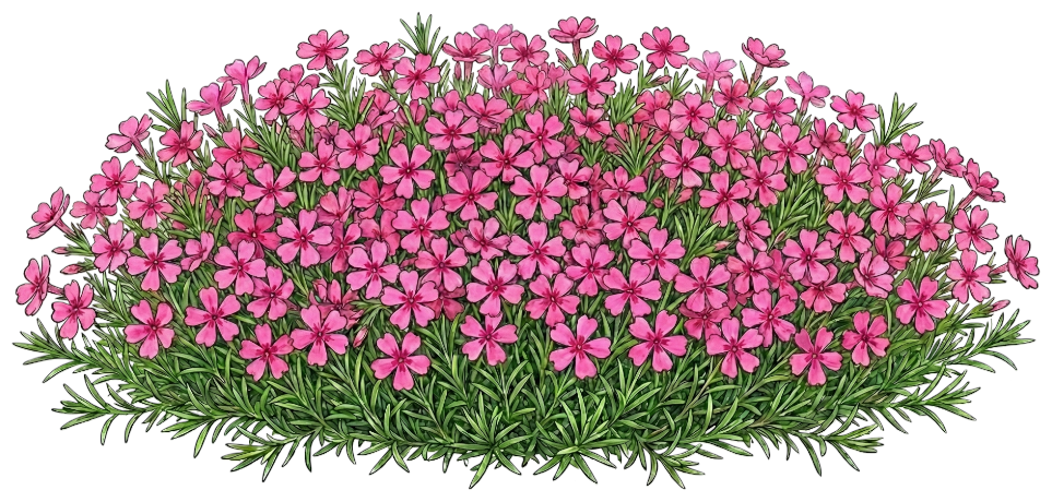 Флокс шиловидный 