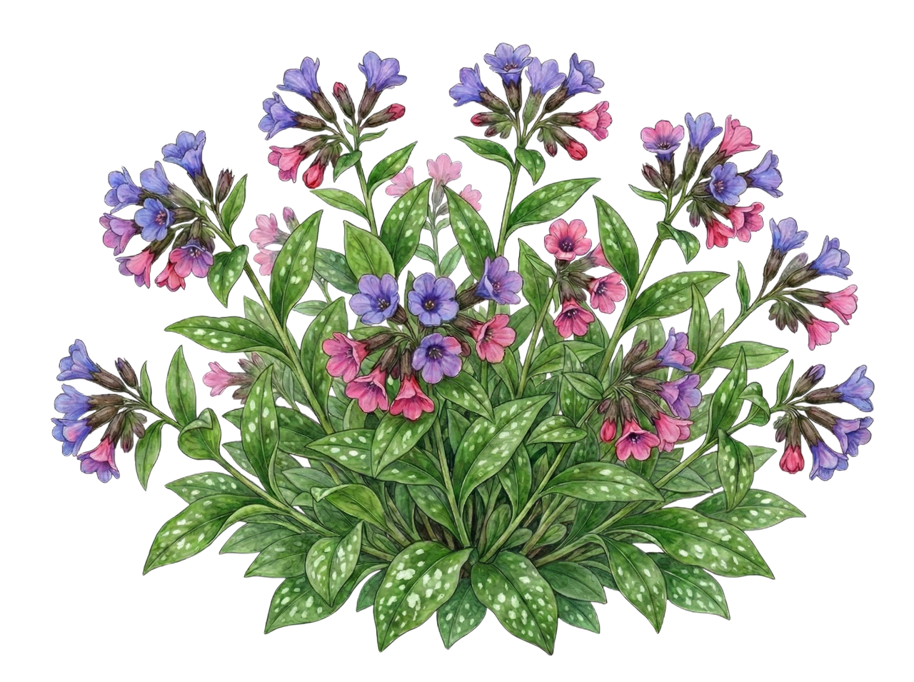 Медуница гибридная 